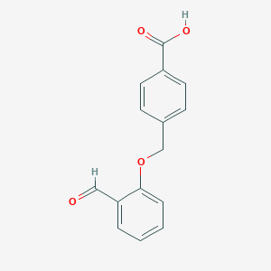 4-[(2-formylphenoxy)methyl]benzoic acid图片