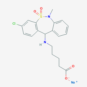 Tianeptine Metabolite MC5 Sodium Salt图片