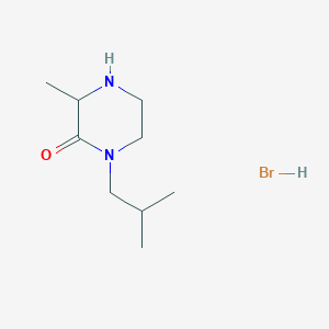1-isobutyl-3-methyl-2-piperazinone hydrobromide图片