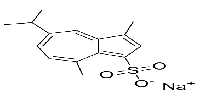 7-异丙基-1,4-二甲基甘菊蓝-3-磺酸钠盐图片