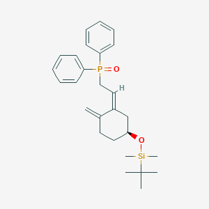 [S-(Z)]-[2-[5-[[(1,1-Dimethylethyl)dimethylsilyl]oxy]-2-methylenecyclohexylidene]ethyl]diphenylphosphine Oxide图片
