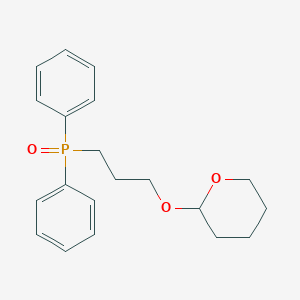Diphenyl[3-[(tetrahydro-2H-pyran-2-yl)oxy]propyl]phosphine Oxide图片