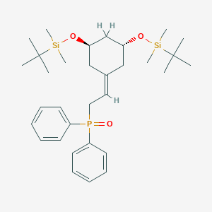 (3R-trans)-[2-[3,5-Bis[[(1,1-dimethylethyl)dimethylsilyl]oxy]cyclohexylidene]ethyl]diphenyl-phosphine Oxide图片