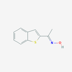 (E)-1-(Benzo[b]?thiophen-?2-?yl)ethanone Oxime图片