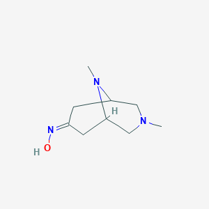 3,9-Dimethyl-3,9-diazabicyclo[3,3,1]nonan-7-one Oxime图片