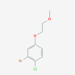 2-Bromo-1-chloro-4-(2-methoxyethoxy)benzene图片