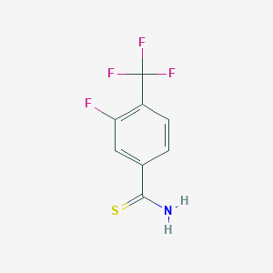 fluorotrifluoromethylbenzenecarbothioamide图片