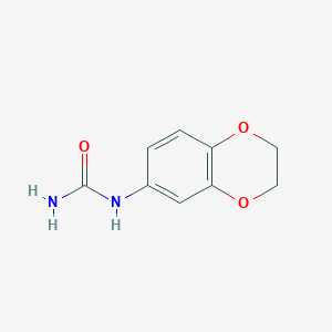 (2,3-dihydro-1,4-benzodioxin-6-yl)urea图片