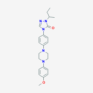 2-(2-Butyl)-4-{4-[4-(4-methyloxy-phenyl)-piperazin-1-yl]-phenyl}-2,4-dihydro-[1,2,4]-triazol-3-one图片