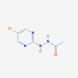 N'-(5-Bromopyrimidin-2-yl)acetohydrazide图片