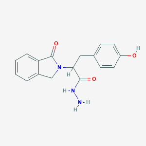3-(4-hydroxyphenyl)-2-(1-oxo-1,3-dihydro-2H-isoindol-2-yl)propanohydrazide图片