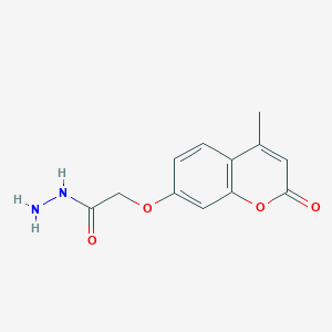 2-[(4-Methyl-2-oxo-2H-chromen-7-yl)oxy]-acetohydrazide图片