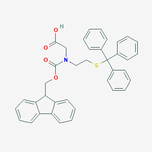 Fmoc-n-[2-(tritylmercapto)ethyl]-glycine图片