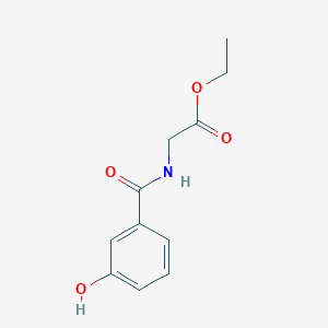 N-(3-Hydroxybenzoyl)glycine Ethyl Ester图片