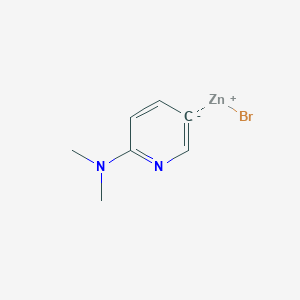 (6-(Dimethylamino)pyridin-3-yl)zinc bromide图片