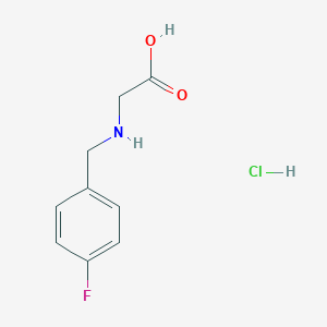 N-[(4-Fluorophenyl)methyl]-glycine Hydrochloride图片