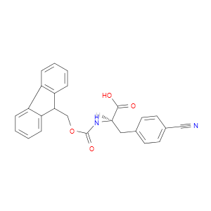 Fmoc-D-4-氰基苯丙氨酸图片