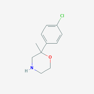 2-(4-Chlorophenyl)-2-methylmorpholine图片