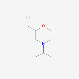 2-(chloromethyl)-4-(propan-2-yl)morpholine图片