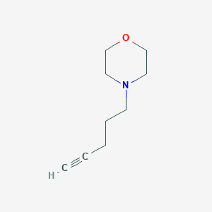 4-(pent-4-yn-1-yl)morpholine图片