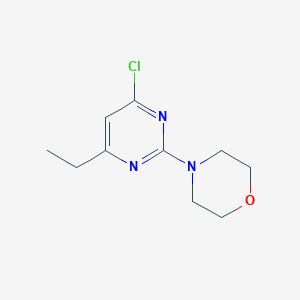 4-(4-Chloro-6-ethylpyrimidin-2-yl)morpholine图片