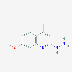 2-hydrazinyl-7-methoxy-4-methylquinoline图片