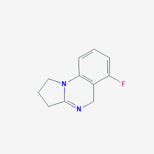 6-fluoro-1H,2H,3H,5H-pyrrolo[1,2-a]quinazoline图片