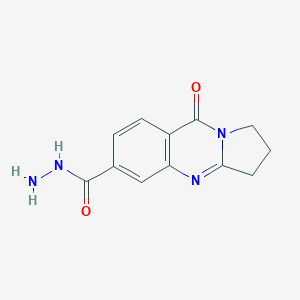9-Oxo-1H,2H,3H,9H-pyrrolo[2,1-b]quinazoline-6-carbohydrazide图片