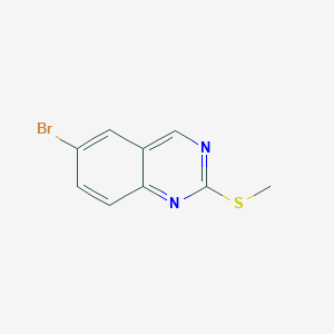 6-Bromo-2-(methylthio)-quinazoline图片
