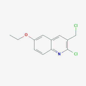 2-Chloro-3-chloromethyl-6-ethoxyquinoline图片