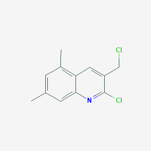 2-Chloro-3-chloromethyl-5,7-dimethylquinoline图片