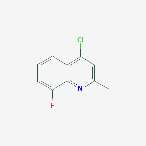 4-Chloro-8-fluoro-2-methyl-quinoline图片