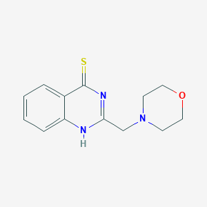 2-(Morpholin-4-ylmethyl)quinazoline-4-thiol图片