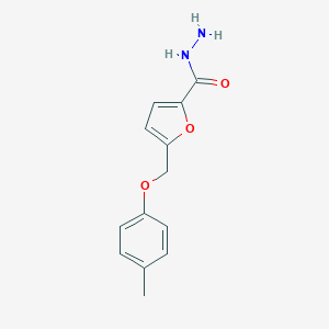 5-[(p-Tolyloxy)methyl]furan-2-carbohydrazide图片