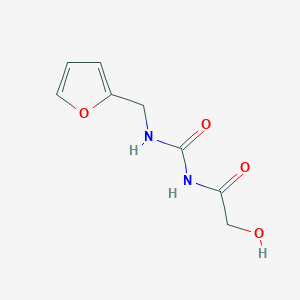 1-(furan-2-ylmethyl)-3-(2-hydroxyacetyl)urea图片