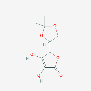 5-(2,2-Dimethyl-1,3-dioxolan-4-yl)-3,4-dihydroxy-2(5H)-furanone图片