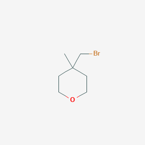 4-(bromomethyl)-4-methyltetrahydro-2H-pyran图片