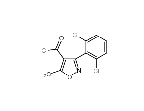 3-(2,6-二氯苯基)-5-甲基异恶唑-4-碳酰氯图片