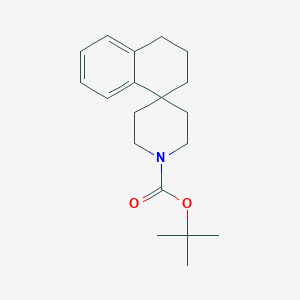tert-Butyl 3,4-dihydro-2H-spiro[naphthalene-1,4'-piperidine]-1'-carboxylate图片