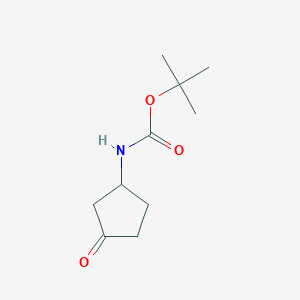tert-butylN-(3-oxocyclopentyl)carbamate图片