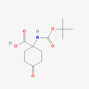 1-(Boc-氨基)-4-氧代环己甲酸图片
