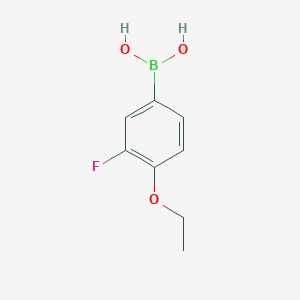 4-乙氧基-3-氟苯基硼酸(含不同量的酸酐)图片