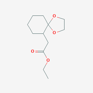 Ethyl 2-{1,4-Dioxaspiro[4,5]decan-6-yl}acetate图片