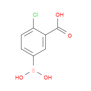 3-羧基-4-氯苯硼酸图片