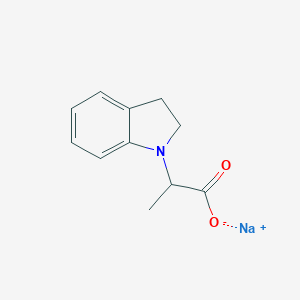 sodium 2-(2,3-dihydro-1H-indol-1-yl)propanoate图片