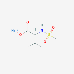 sodium 2-methanesulfonamido-3-methylbutanoate图片
