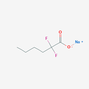 Sodium 2,2-difluorohexanoate图片