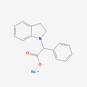 sodium 2-(2,3-dihydro-1H-indol-1-yl)-2-phenylacetate图片