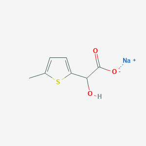 sodium 2-hydroxy-2-(5-methylthiophen-2-yl)acetate图片