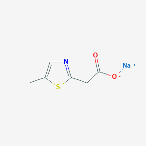 sodium 2-(5-methyl-1,3-thiazol-2-yl)acetate图片